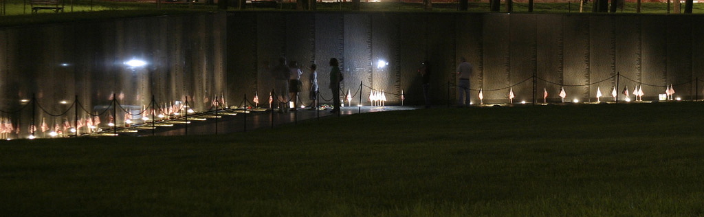 Vietnam Veterans Memorial - Night